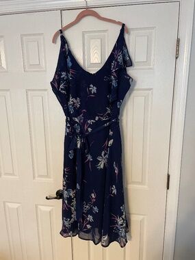 Lane Bryant Spaghetti Strap V-neck Dress